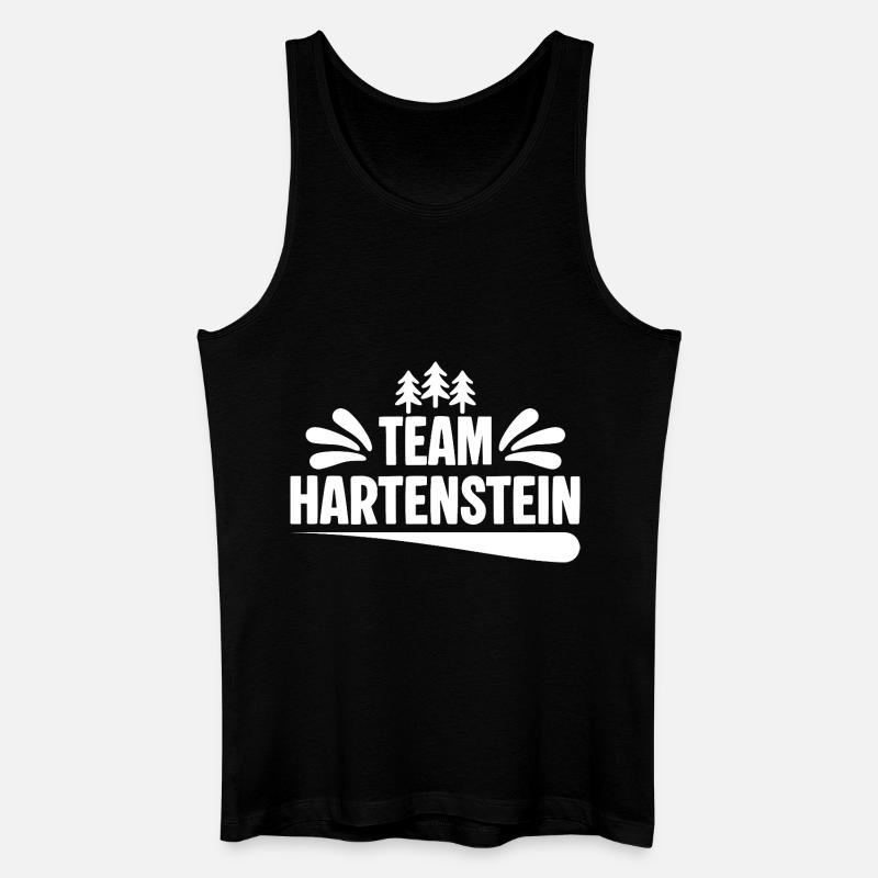 Team Hartenstein - Männer Bio Tank Top - Schwarz