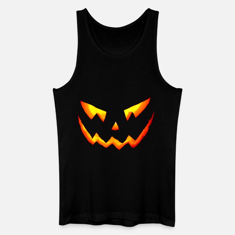 des halloween horror - Männer Bio Tank Top - Schwarz