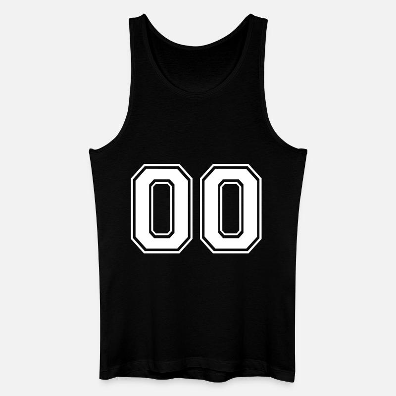 00 - Männer Bio Tank Top - Schwarz