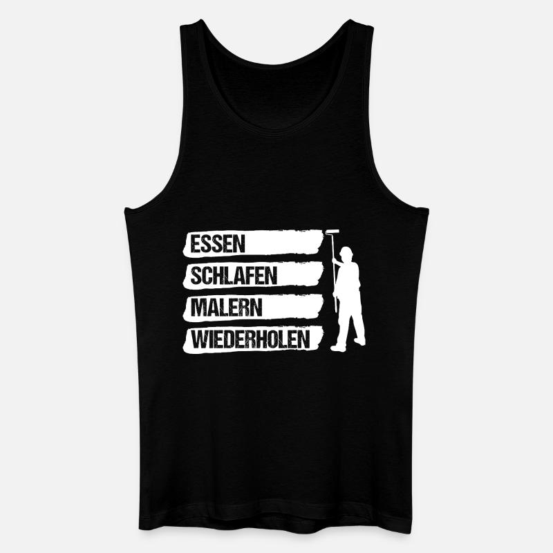 Master Painter Journeyman Painter - Men’s Organic Tank Top - black