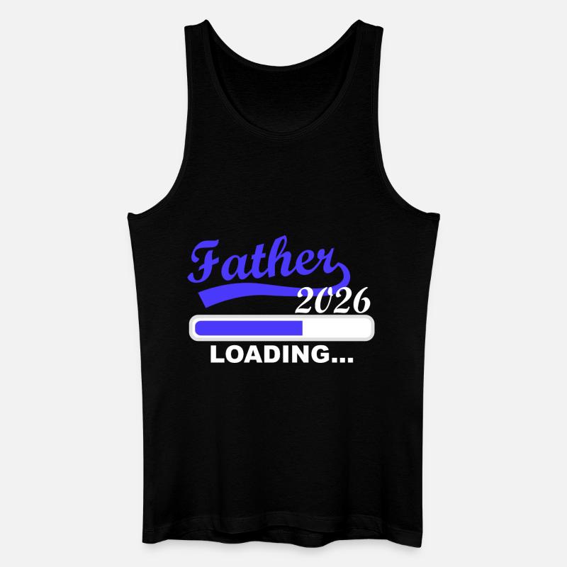 Vater 2026 Wird Bald Wirklichkeit - Männer Bio Tank Top - Schwarz