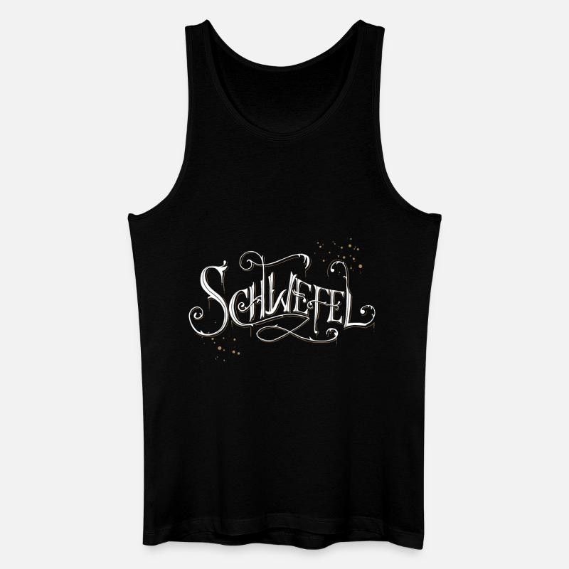 Pech & Schwefel | S - Männer Bio Tank Top - Schwarz