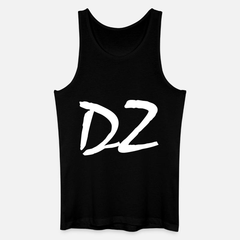 Dz - Männer Bio Tank Top - Schwarz