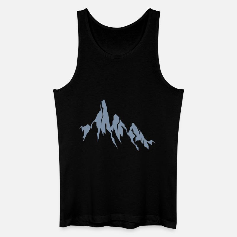 cerrotorre 3 - Männer Bio Tank Top - Schwarz