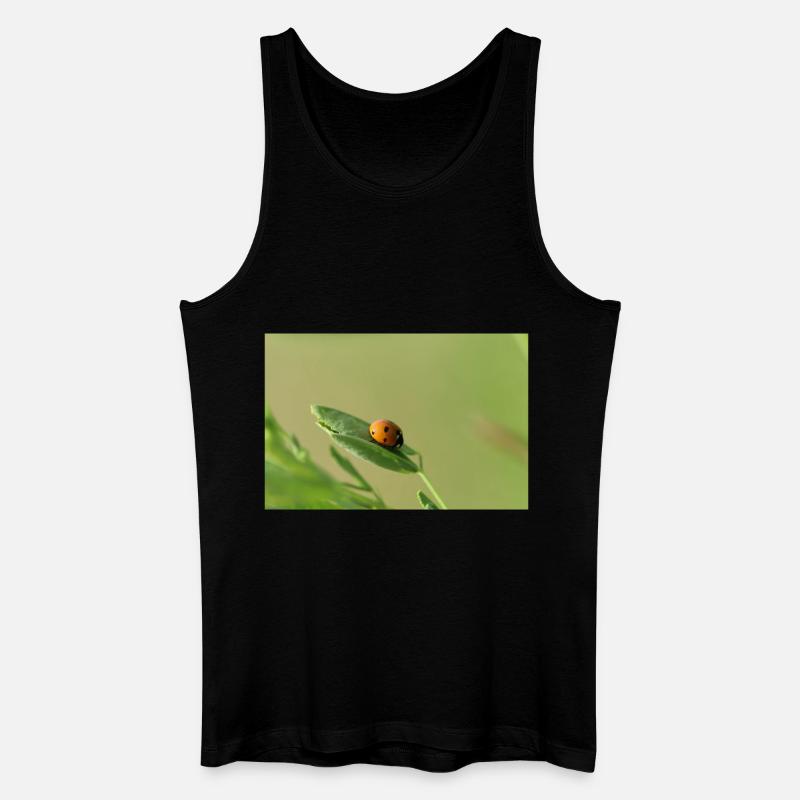 Ladybug Beetle May Beetle - Men’s Organic Tank Top - black
