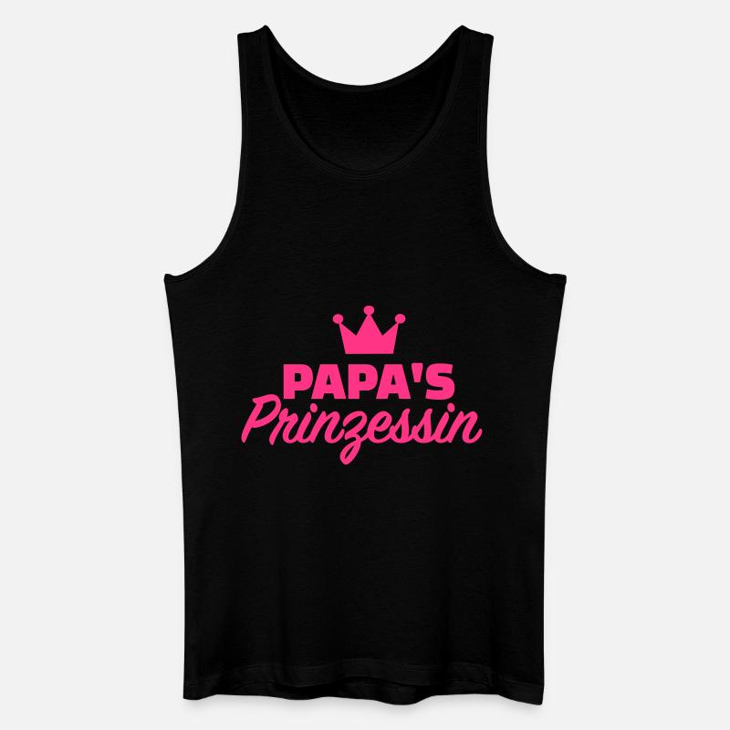 Prinzessin - Männer Bio Tank Top - Schwarz