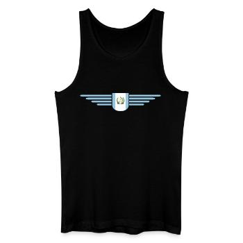 Ich liebe Guatemala, Stil Design T-Shirt - Männer Bio Tank Top - Schwarz - Vorne