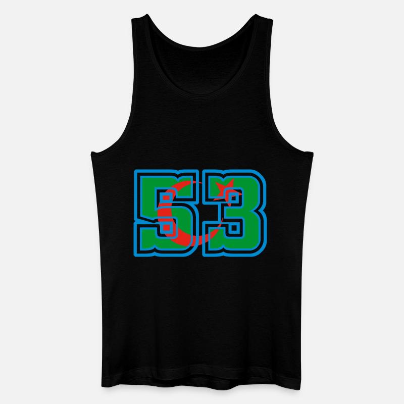 Rize - Männer Bio Tank Top - Schwarz