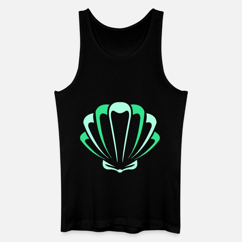 shell - Men’s Organic Tank Top - black