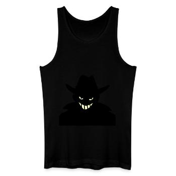 Agent XXy - Männer Bio Tank Top - Schwarz - Vorne