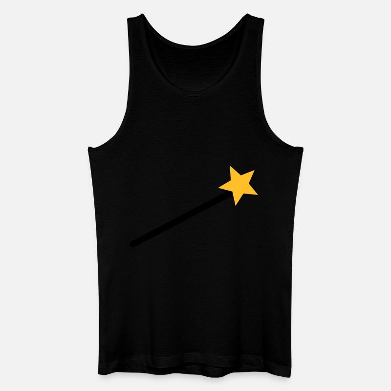 Zauberer - Männer Bio Tank Top - Schwarz