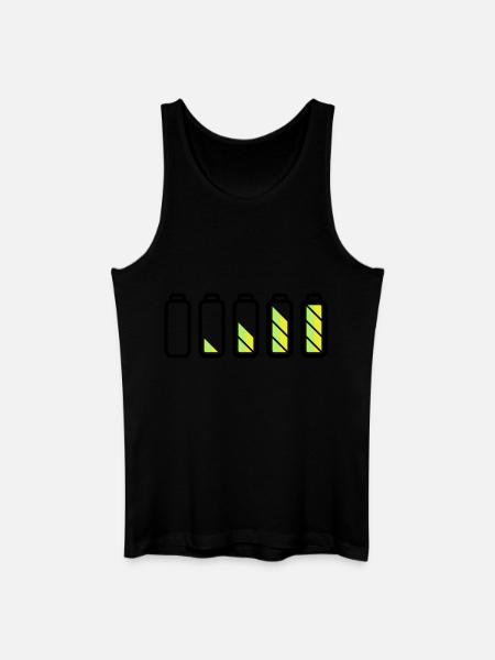 battery_loading - Men’s Organic Tank Top - black
