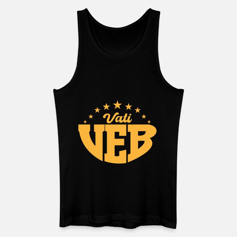 VEB Vati DDR Geschenk - Männer Bio Tank Top - Schwarz