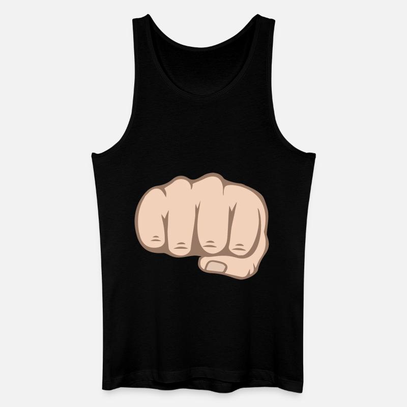 Faust - Männer Bio Tank Top - Schwarz