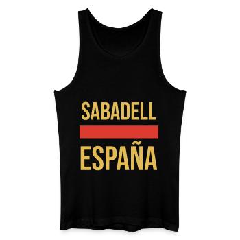 Sabadell Cooking Apron - Men’s Organic Tank Top - black - Front