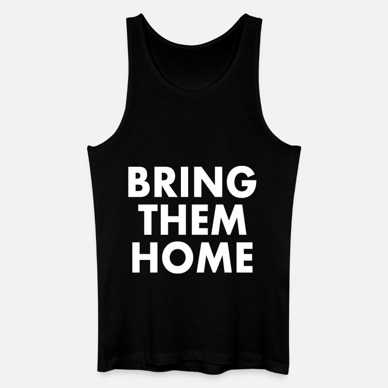 Bring them home - Männer Bio Tank Top - Schwarz