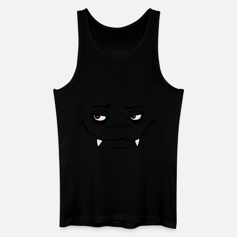 monster - Männer Bio Tank Top - Schwarz