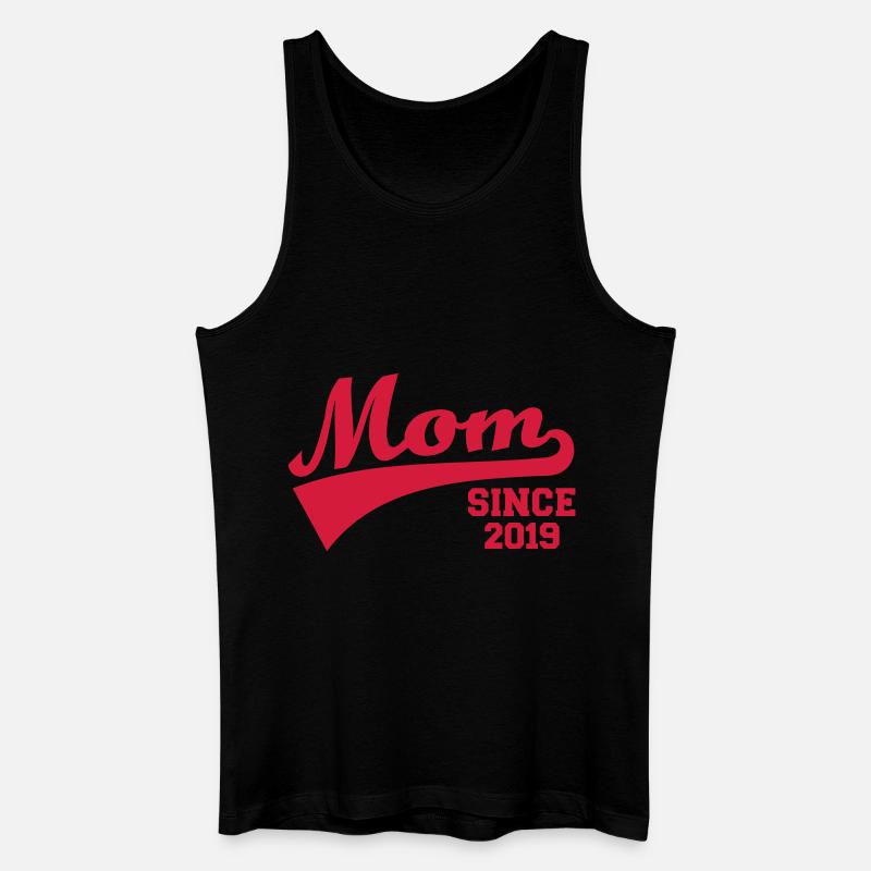 Mutter 2019 - Männer Bio Tank Top - Schwarz