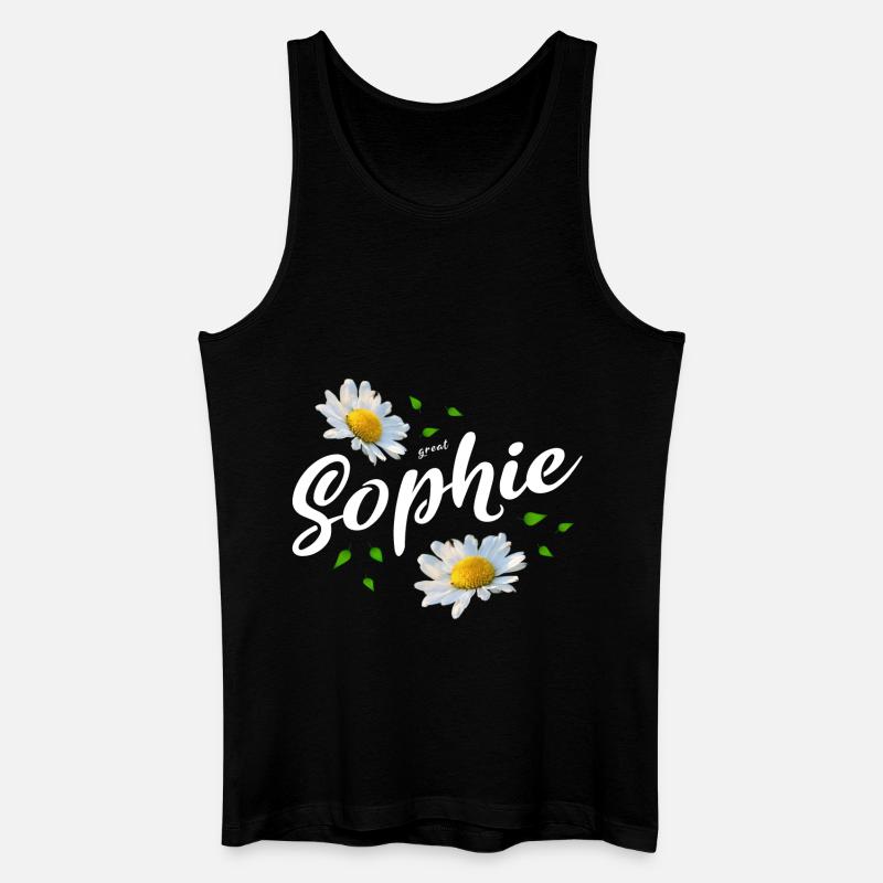 Sophie - Männer Bio Tank Top - Schwarz