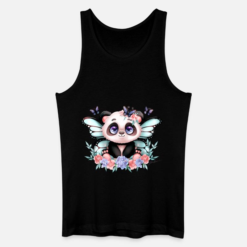 Faluni - Männer Bio Tank Top - Schwarz