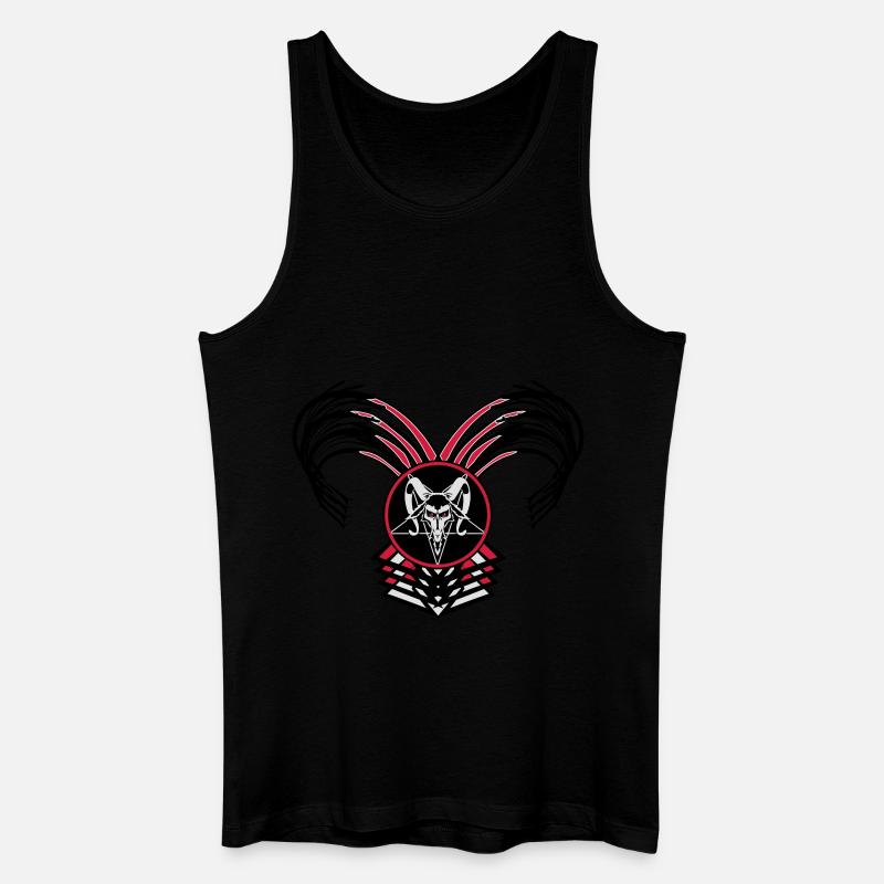 Gothic Girl - Männer Bio Tank Top - Schwarz