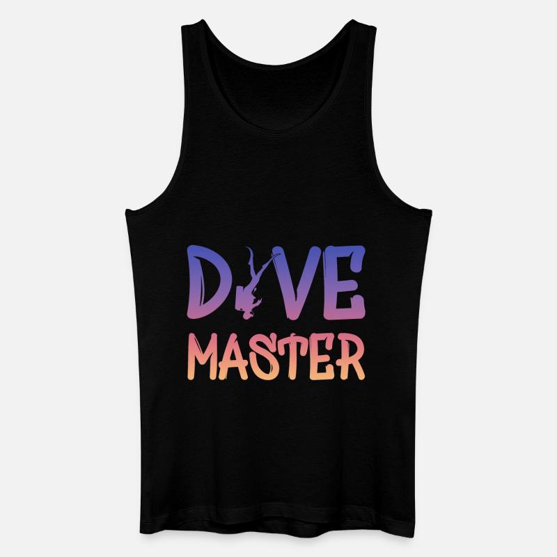 Dive Master - Männer Bio Tank Top - Schwarz