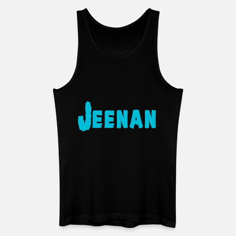 Jeenan - Männer Bio Tank Top - Schwarz
