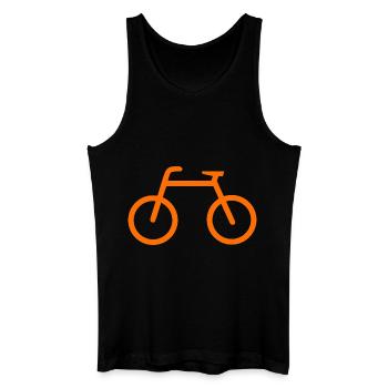 Bicycle - Men’s Organic Tank Top - black - Front
