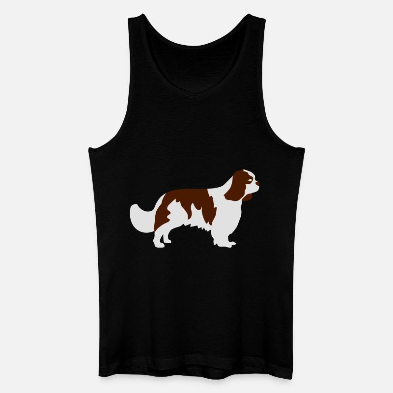 Cavalier King Charles Spaniel - Männer Bio Tank Top - Schwarz