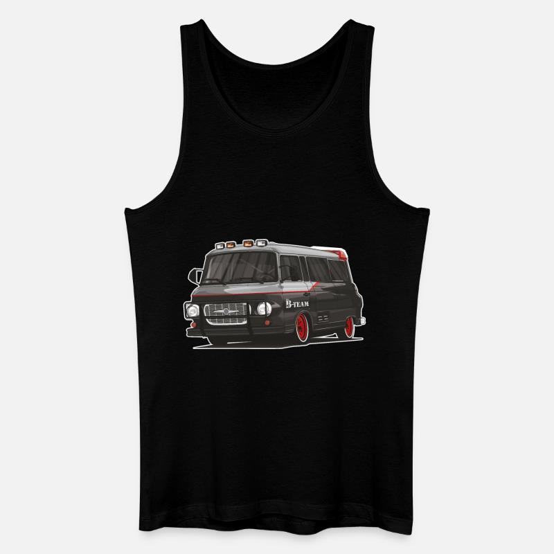 Barkas B1000 // Illustration - Männer Bio Tank Top - Schwarz