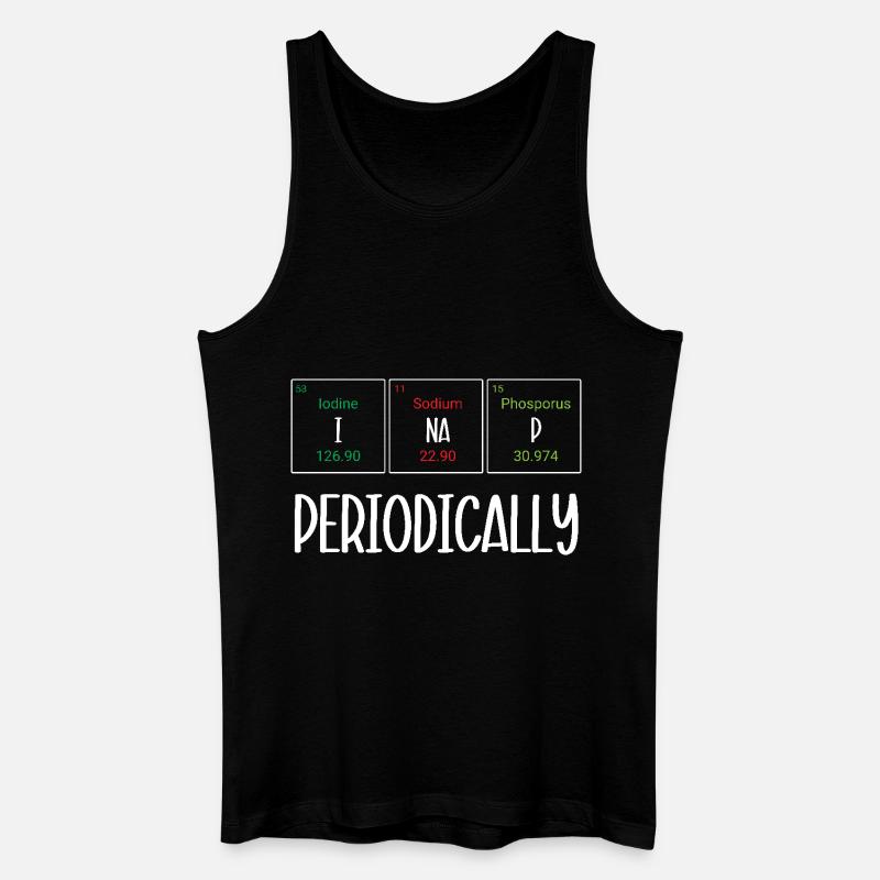 Periodensystem - Männer Bio Tank Top - Schwarz