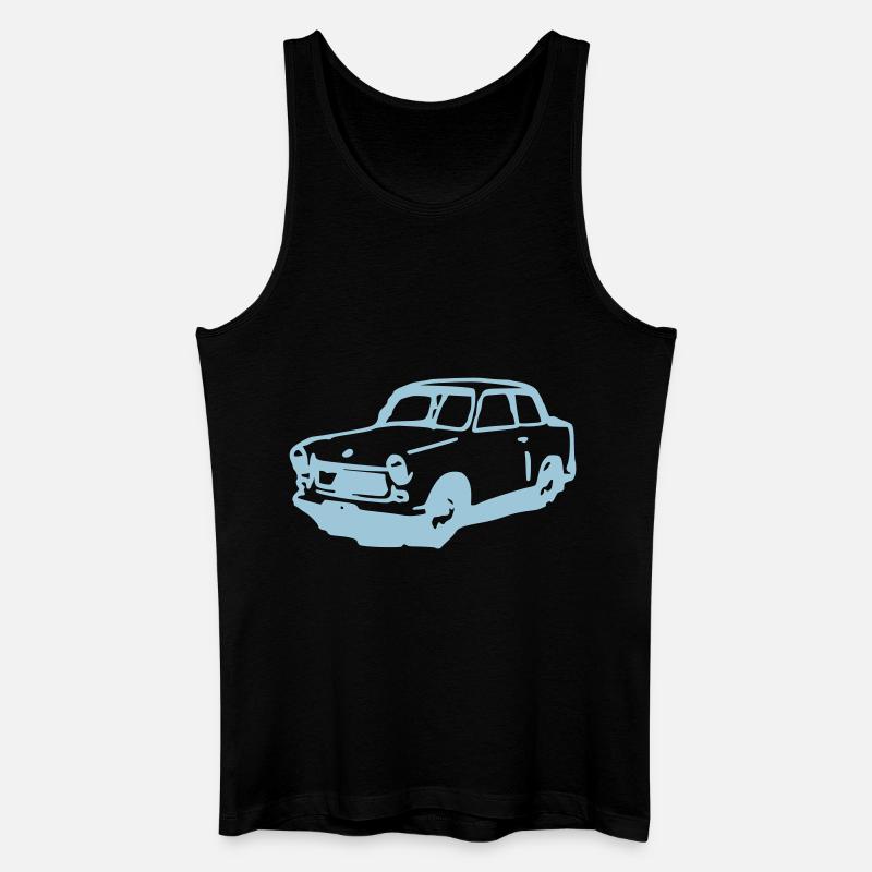 trabbi - Männer Bio Tank Top - Schwarz