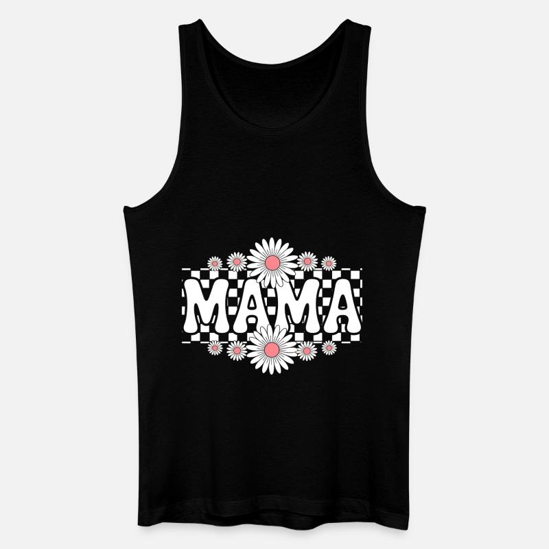 Mamma - Männer Bio Tank Top - Schwarz