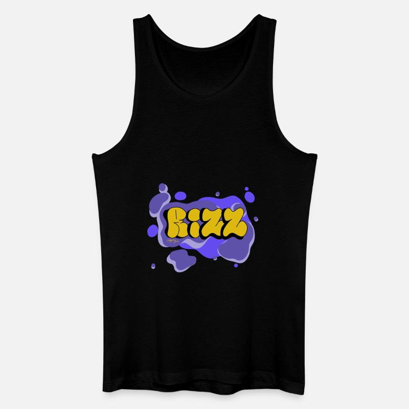 Rizz - Calypso Blous - Männer Bio Tank Top - Schwarz