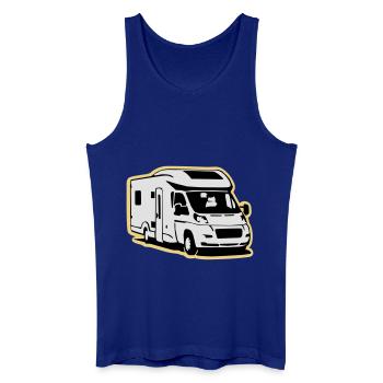 Camper Wohnmobil (3 color) - Männer Bio Tank Top - Königsblau - Vorne