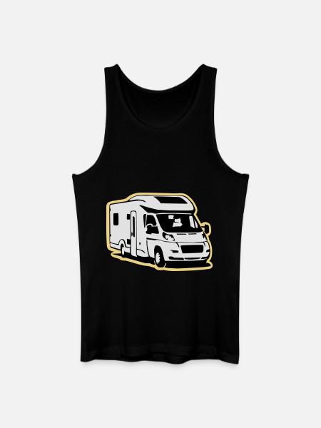 Camper Wohnmobil (3 color) - Männer Bio Tank Top - Schwarz