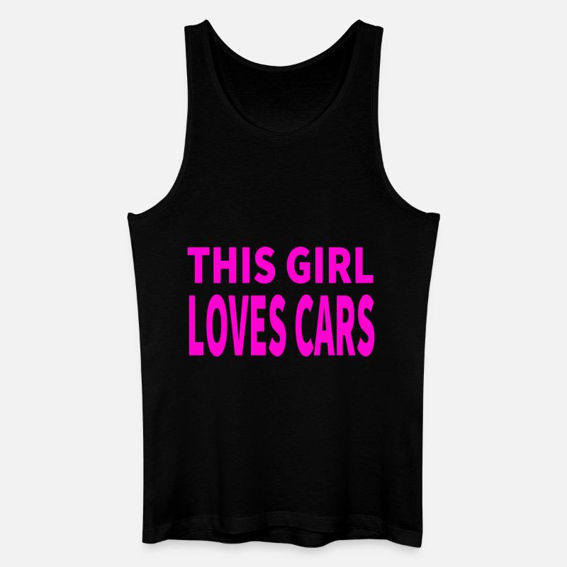 Auto - Männer Bio Tank Top - Schwarz
