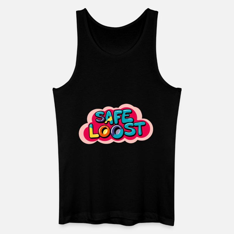 Sicheres Beuten - Männer Bio Tank Top - Schwarz