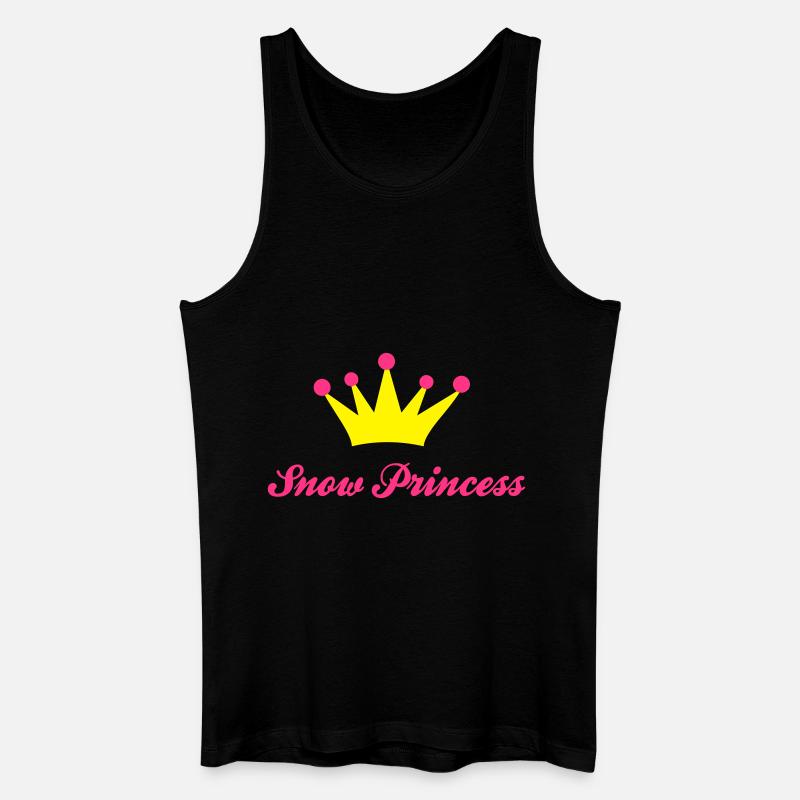 Ski - Männer Bio Tank Top - Schwarz
