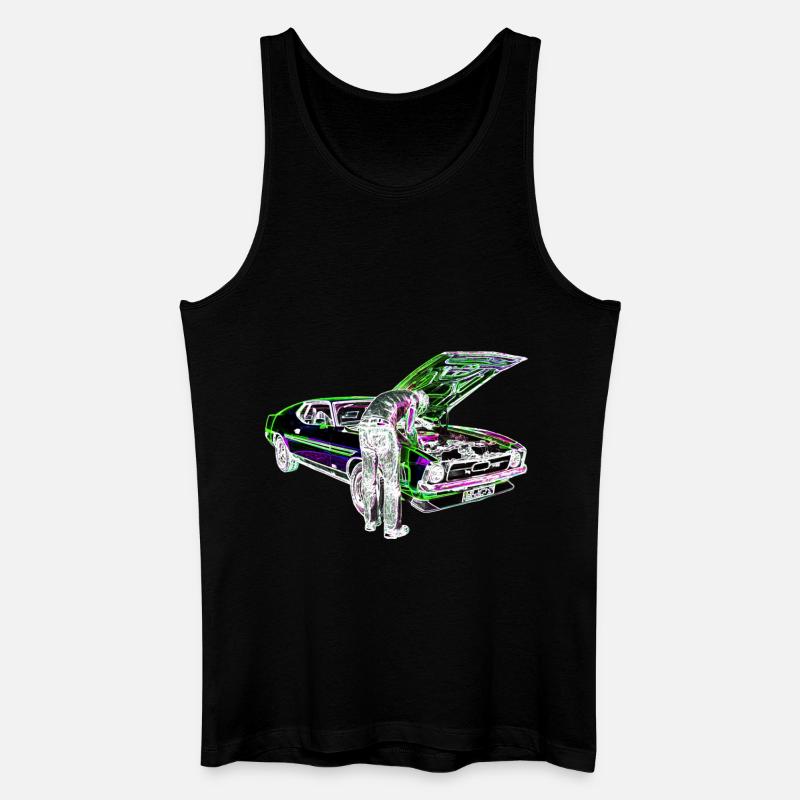Schrauber Iinvert - Männer Bio Tank Top - Schwarz