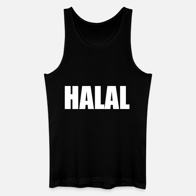 Halal - Männer Bio Tank Top - Schwarz