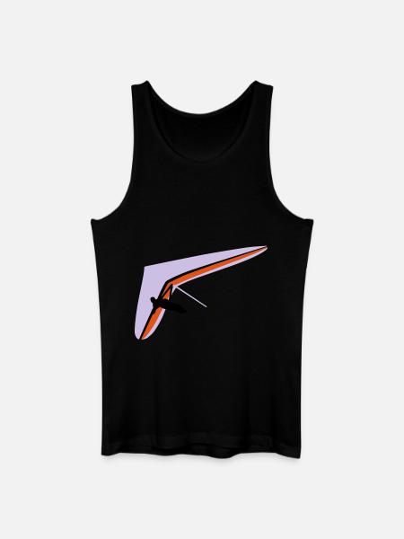 Hängegleiter - Männer Bio Tank Top - Schwarz