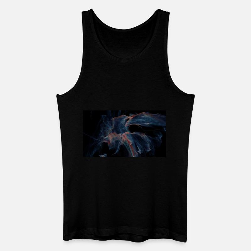 3D Interstellare Galaxy - Männer Bio Tank Top - Schwarz