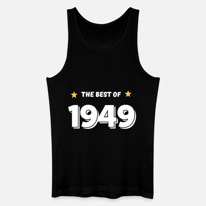 Das Beste von 1949 - Männer Bio Tank Top - Schwarz