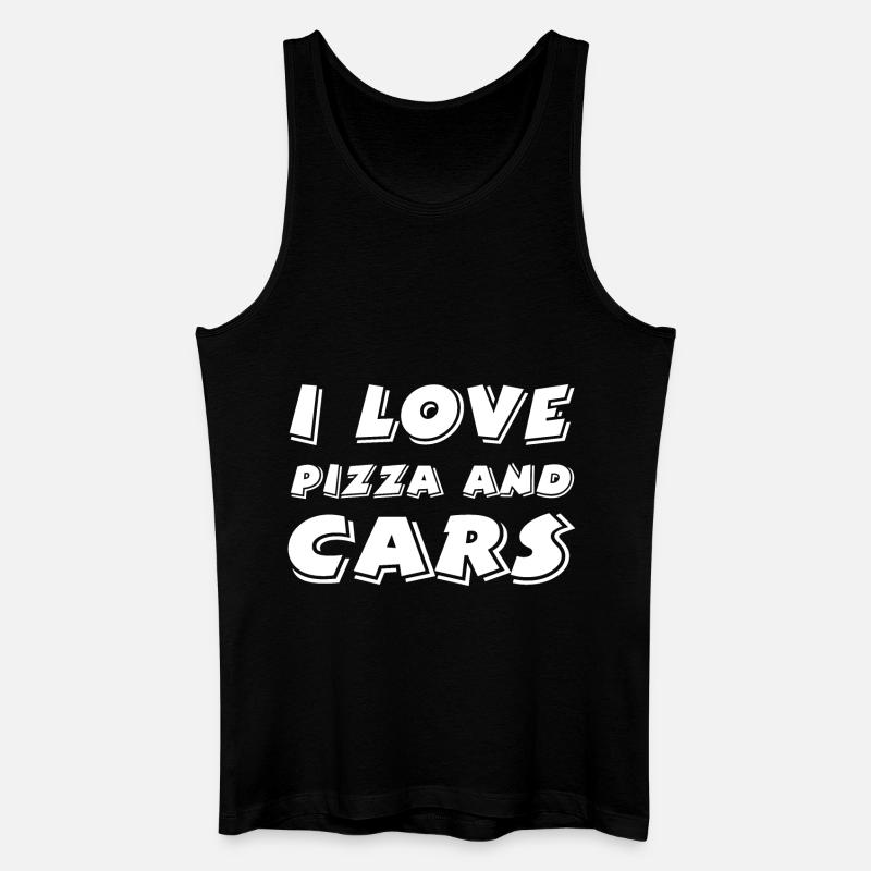 Auto - Männer Bio Tank Top - Schwarz