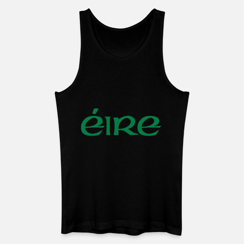 eire_2 - Männer Bio Tank Top - Schwarz