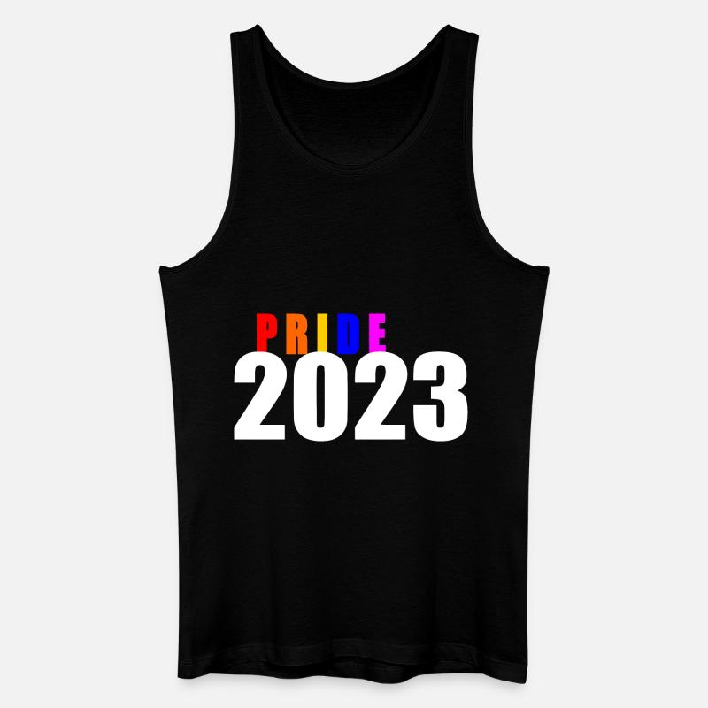Pride 2023 - Männer Bio Tank Top - Schwarz