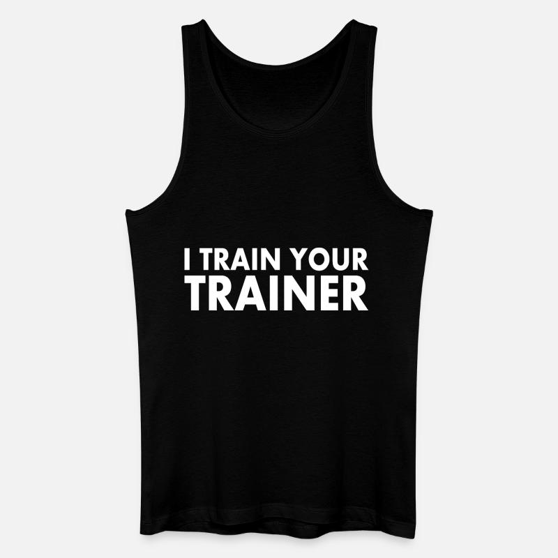 I train your trainer - Men’s Organic Tank Top - black