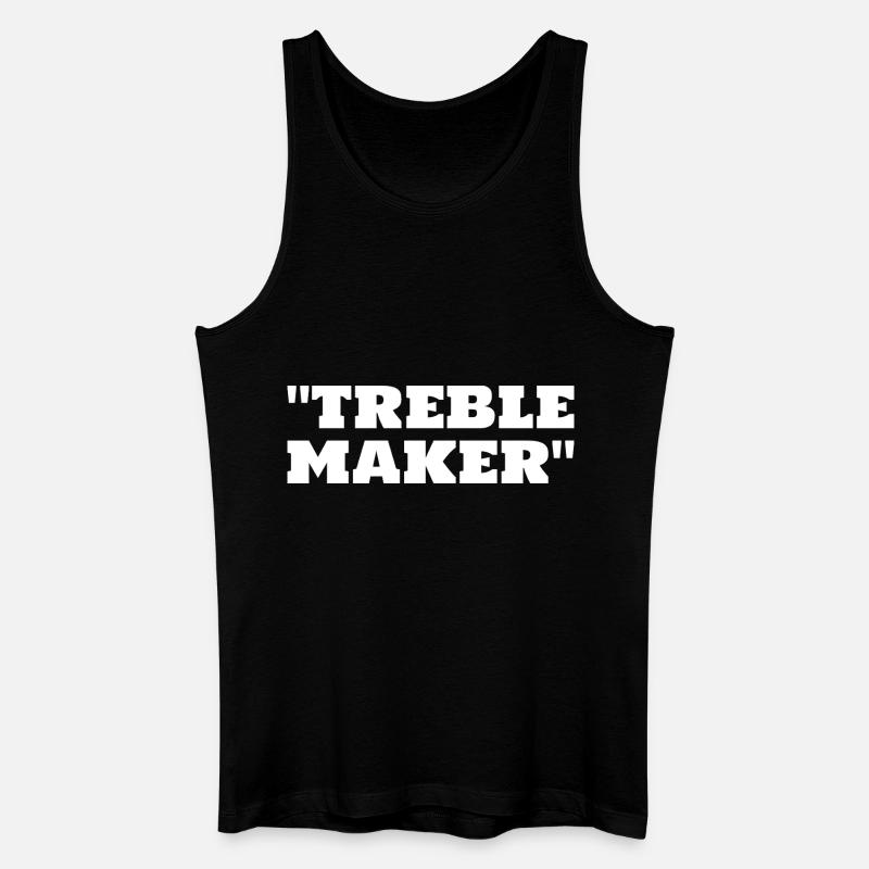 Treble Maker für Golfer - Männer Bio Tank Top - Schwarz