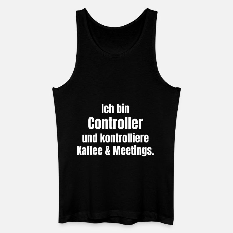 I'm a controller - Men’s Organic Tank Top - black